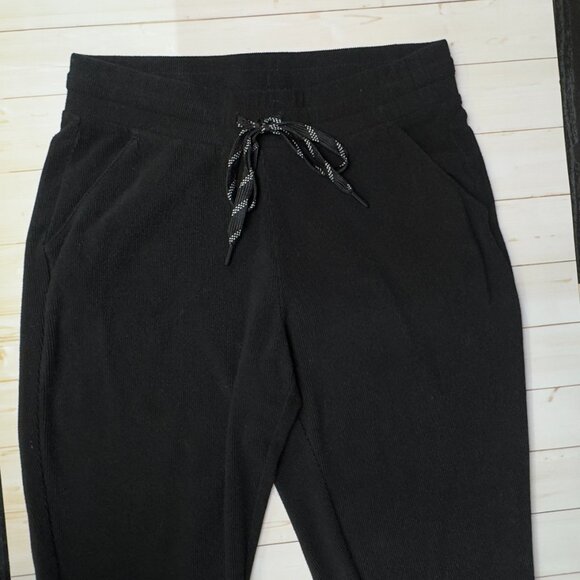 Marc New York Andrew Marc Black Knit Jogger Pants Women’s Small - Picture 1 of 5